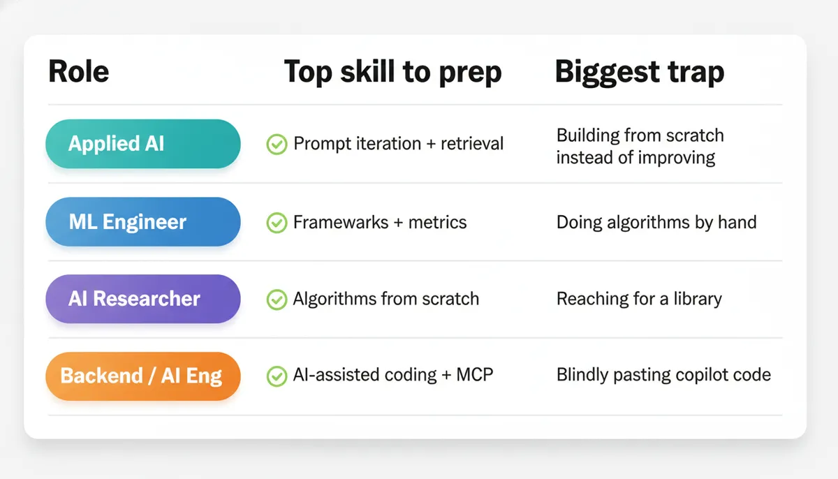 Role-Based Prep Matrix for CodeSignal AI Assessments