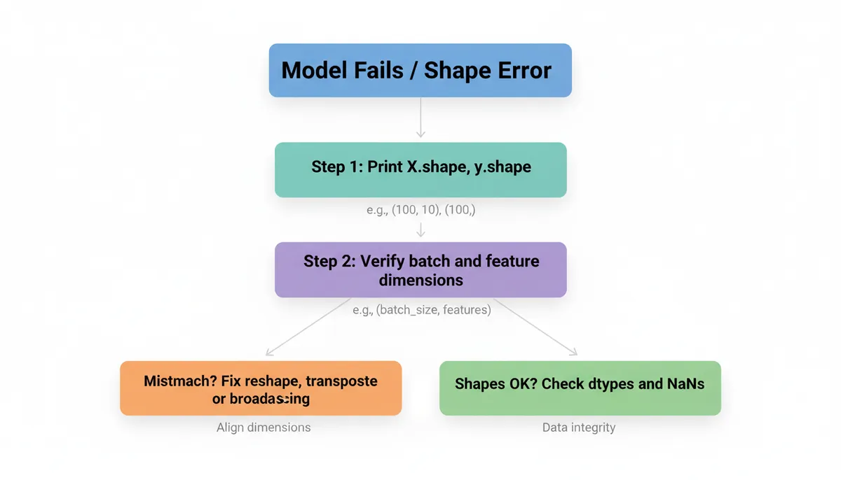 Debugging with Shape Checks