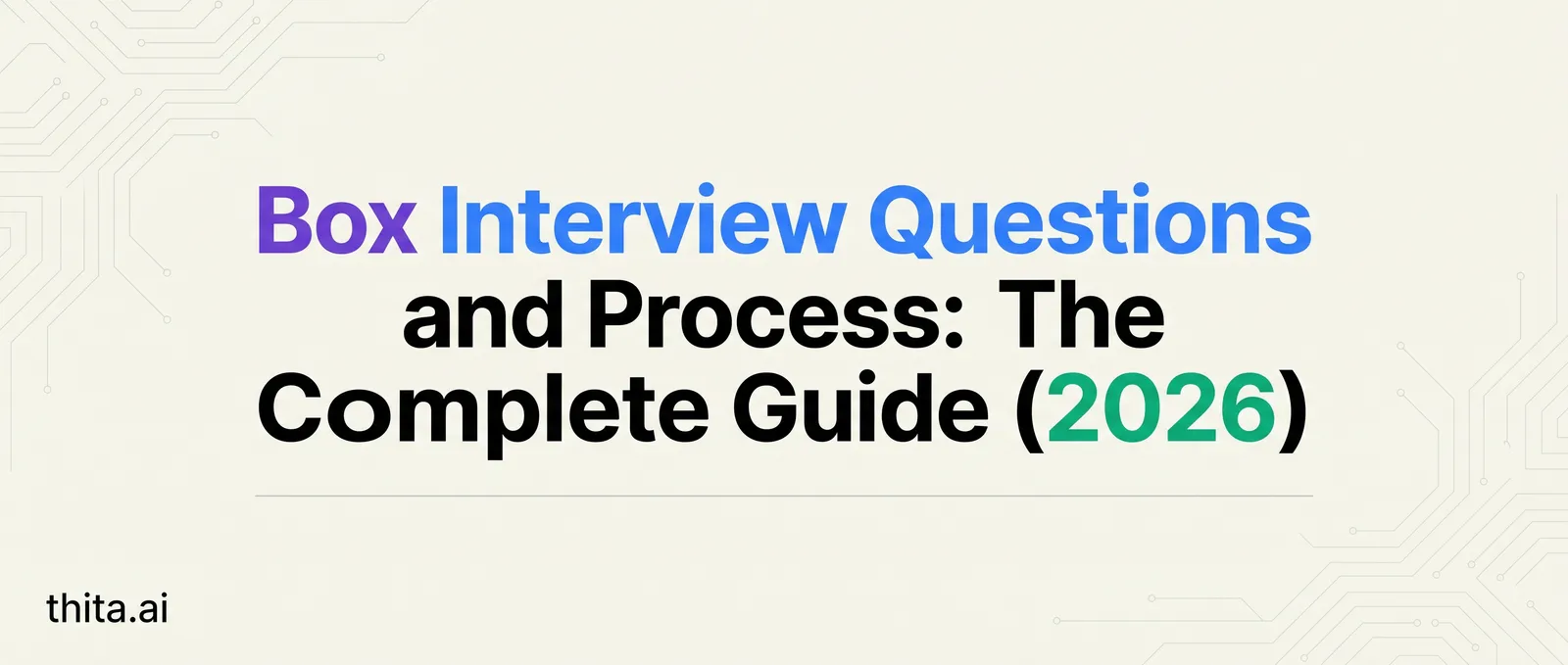 Box Interview Questions and Process: The Complete Guide (2026)