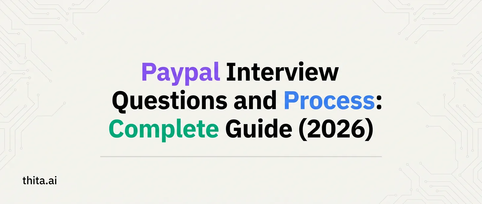 Paypal Interview Questions and Process: Complete Guide (2026)