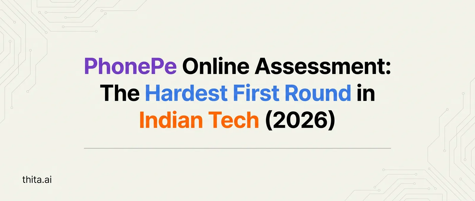 PhonePe Online Assessment: The Hardest First Round in Indian Tech (2026)
