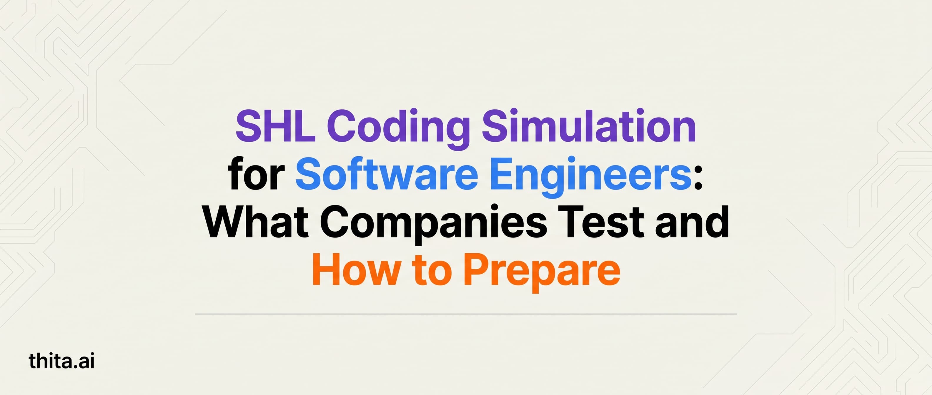 SHL Coding Simulation for Software Engineers: What Companies Test and How to Prepare