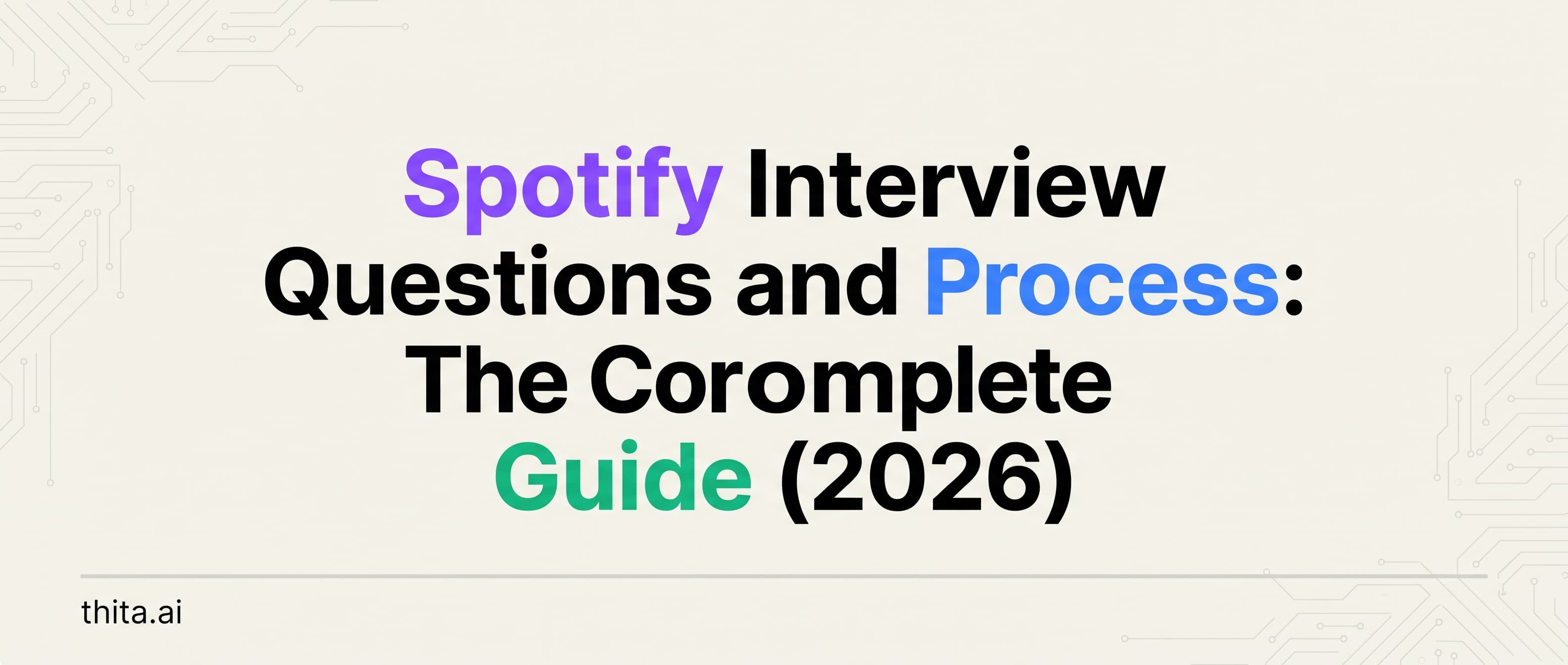 Spotify Interview Questions and Process: The Complete Guide (2026)