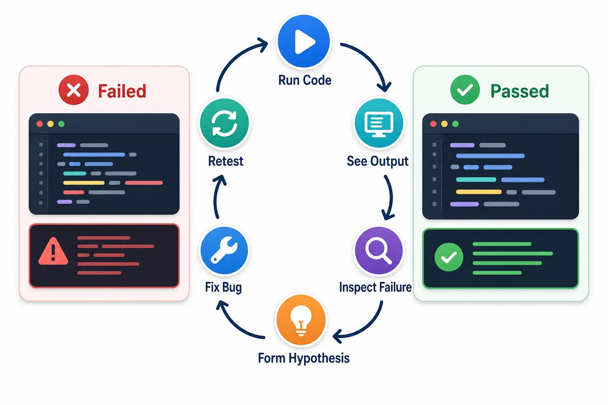 The live coding recovery loop