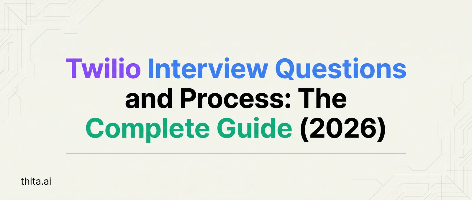Twilio Interview Questions and Process: The Complete Guide (2026)