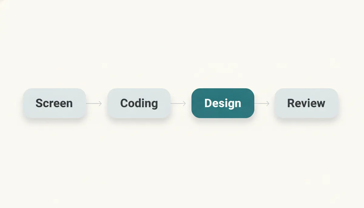The four stages of the loop