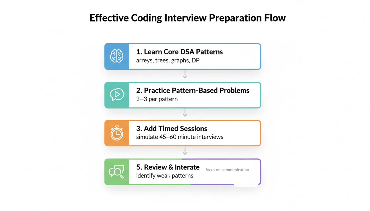 Coding Interview Preparation Flow