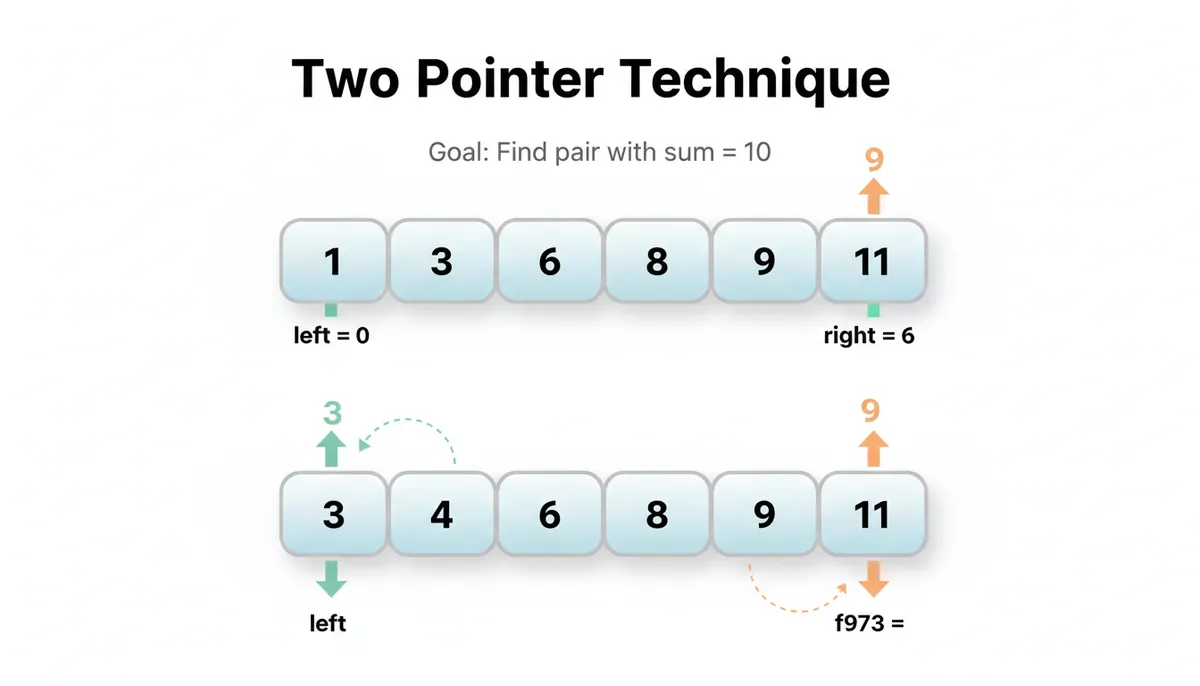 Two Pointer Technique on Array