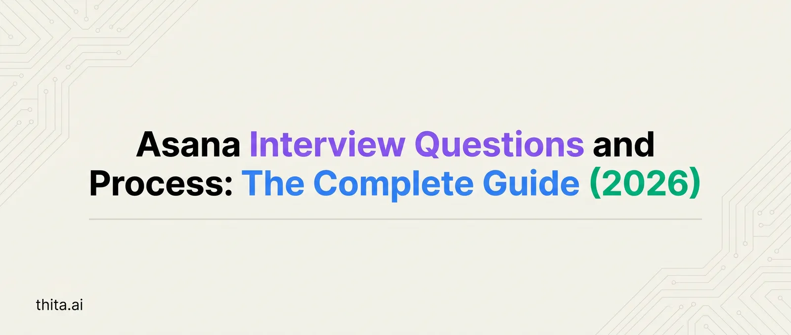 Asana Interview Questions and Process: The Complete Guide (2026)