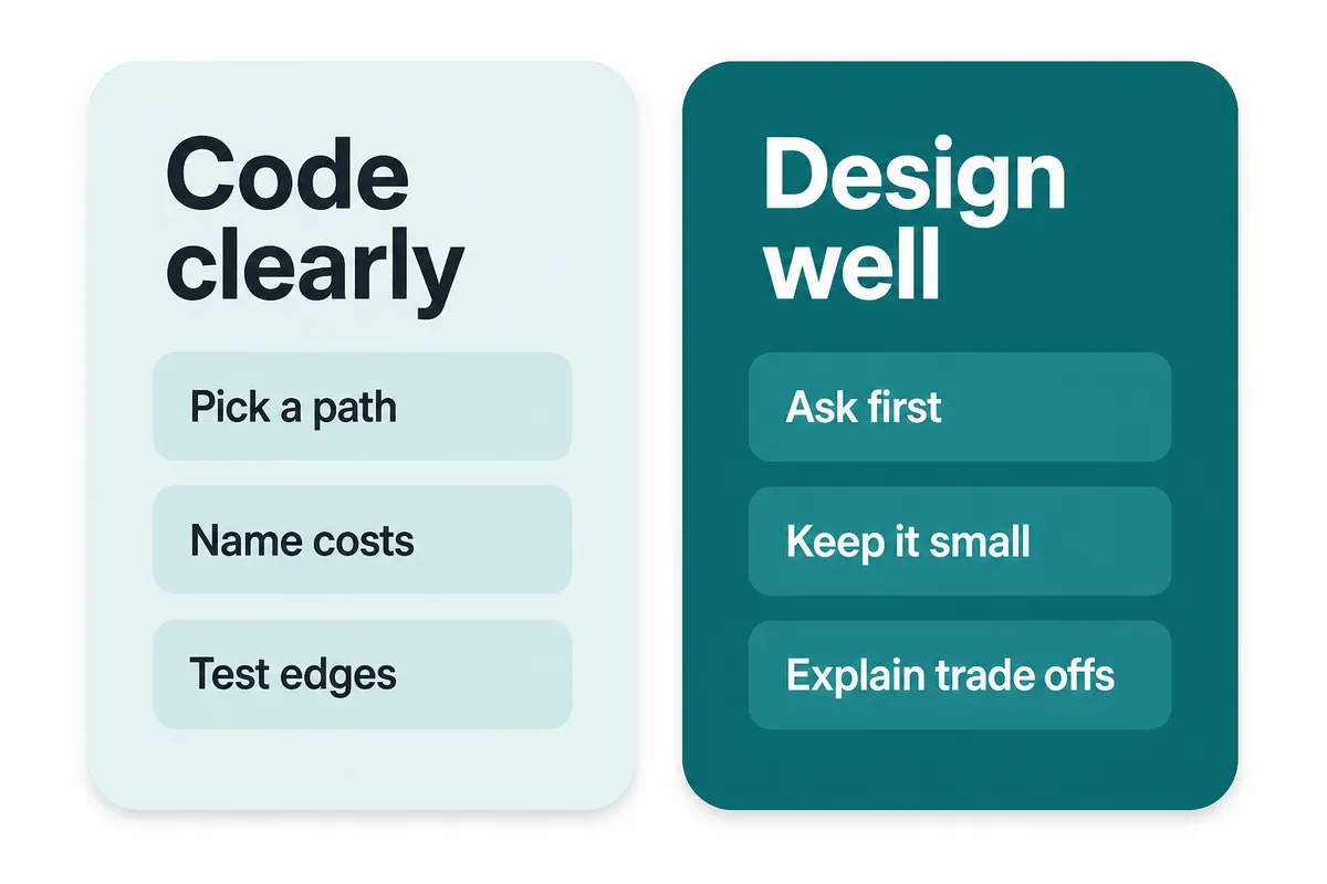 Build the right skills