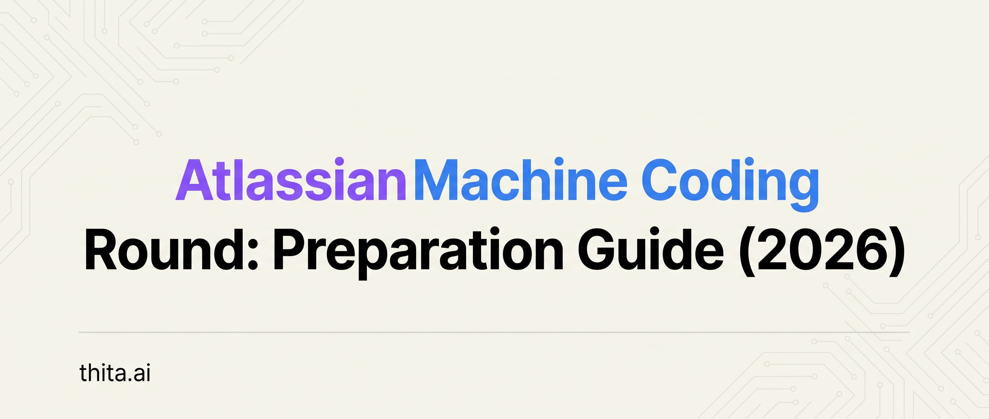 Atlassian Machine Coding Round: Preparation Guide (2026)