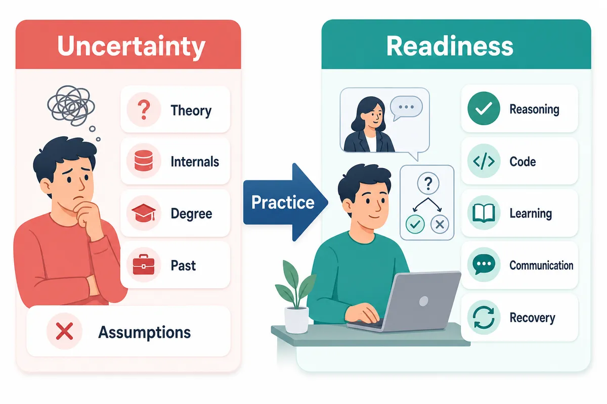 From uncertainty to interview readiness