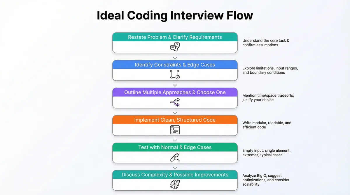 Ideal Coding Interview Flow