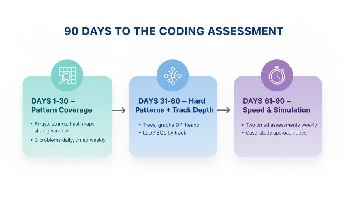Flipkart GRiD preparation timeline: 90 days to the coding assessment