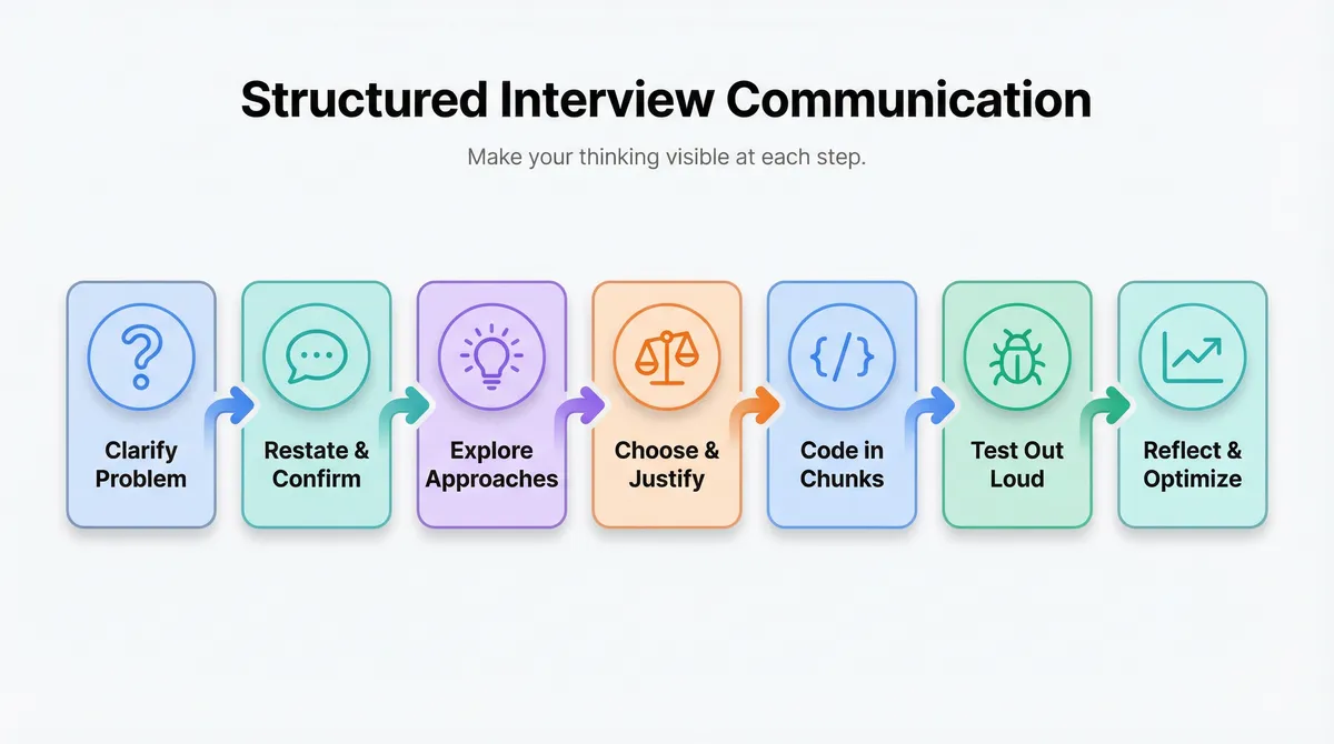 Interview Communication Flow