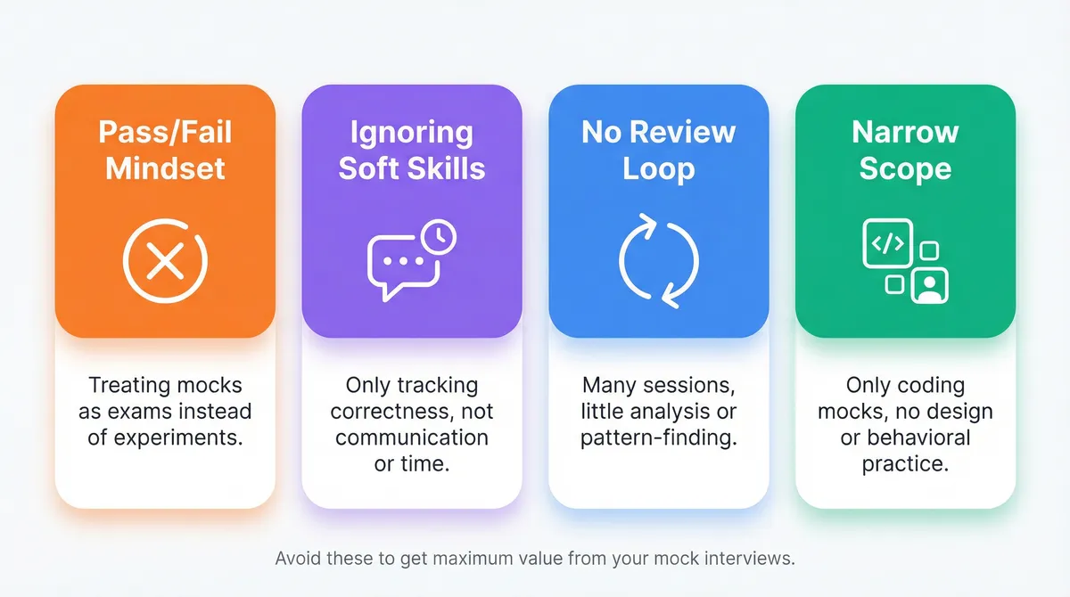 Common Mock Interview Pitfalls