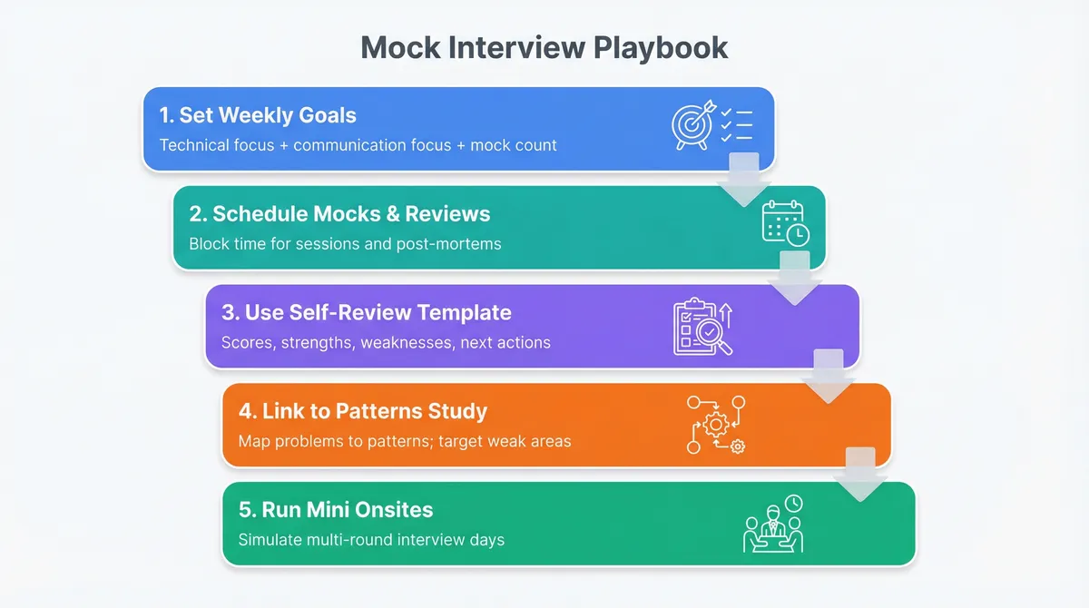 Mock Interview Weekly Playbook