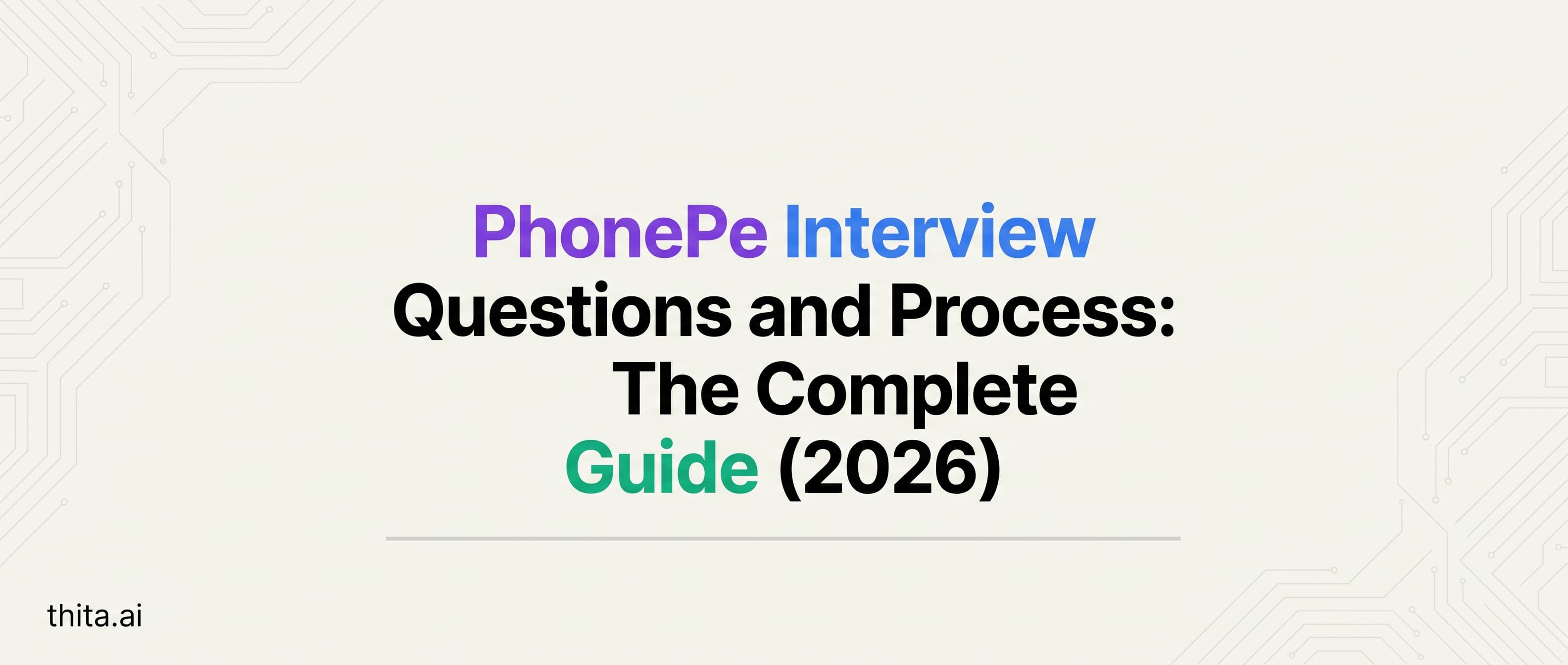 PhonePe Interview Questions and Process: The Complete Guide (2026)