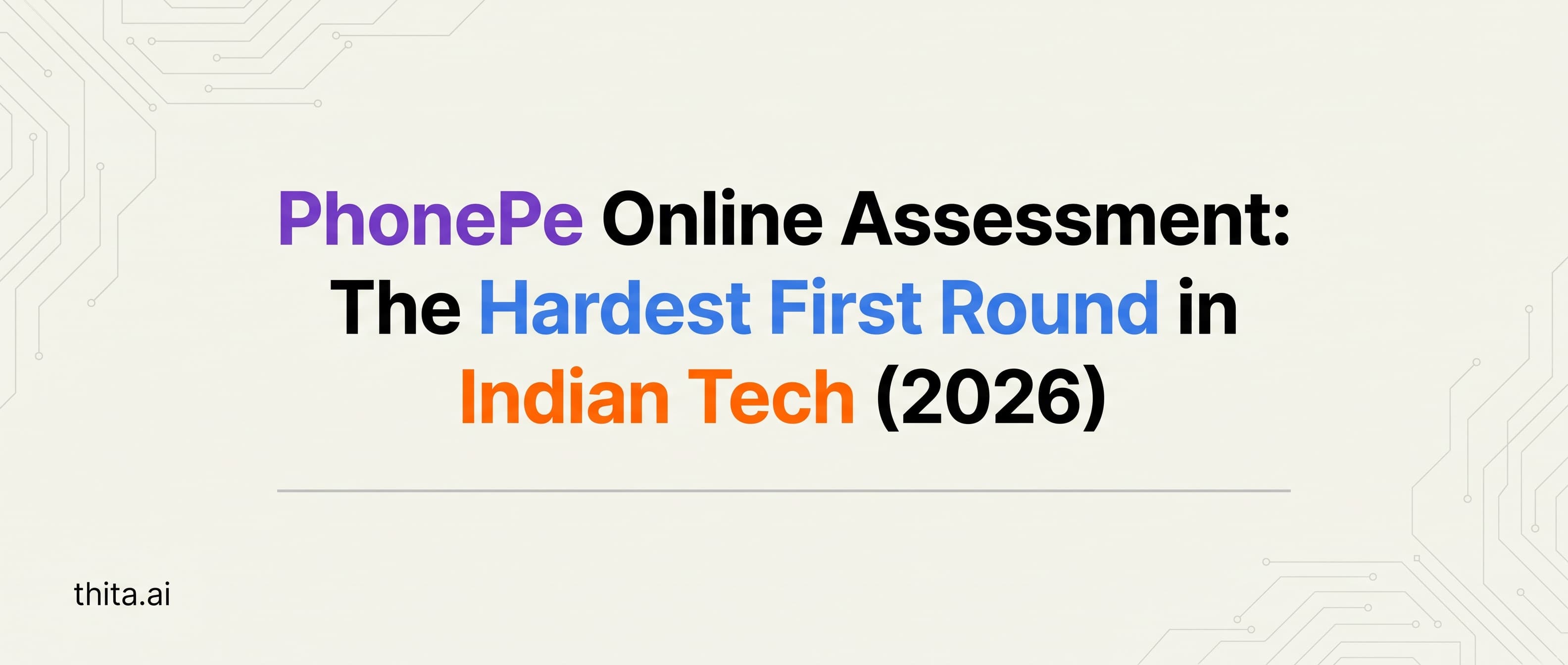 PhonePe Online Assessment: The Hardest First Round in Indian Tech (2026)