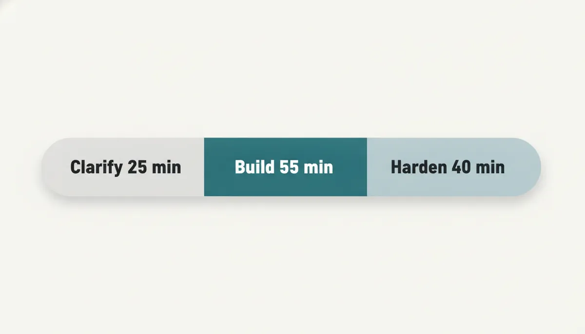Structuring two hours