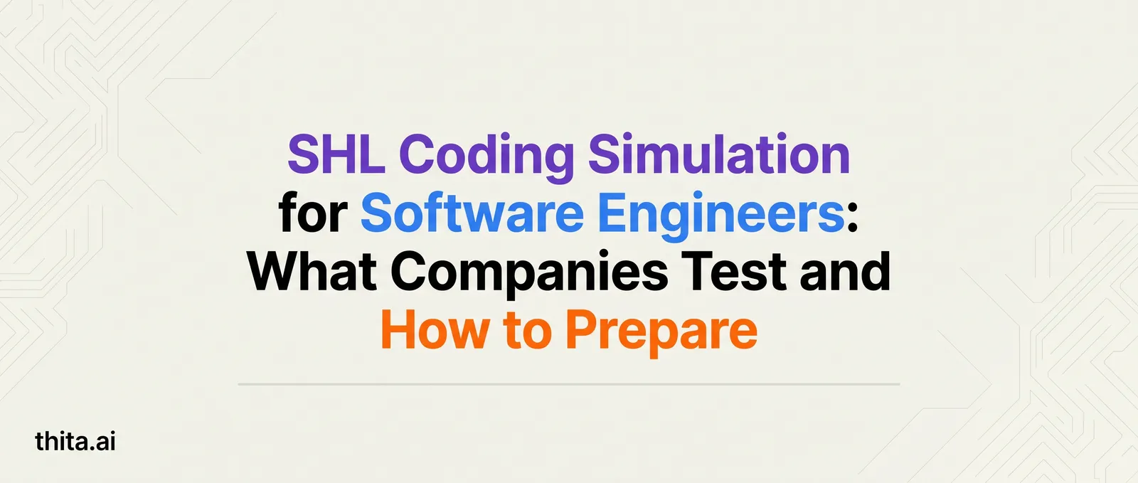 SHL Coding Simulation for Software Engineers: What Companies Test and How to Prepare
