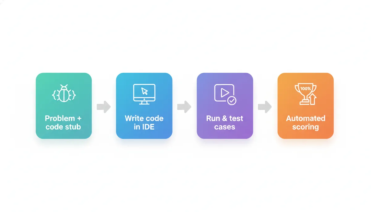 Anatomy of an SHL Coding Simulation
