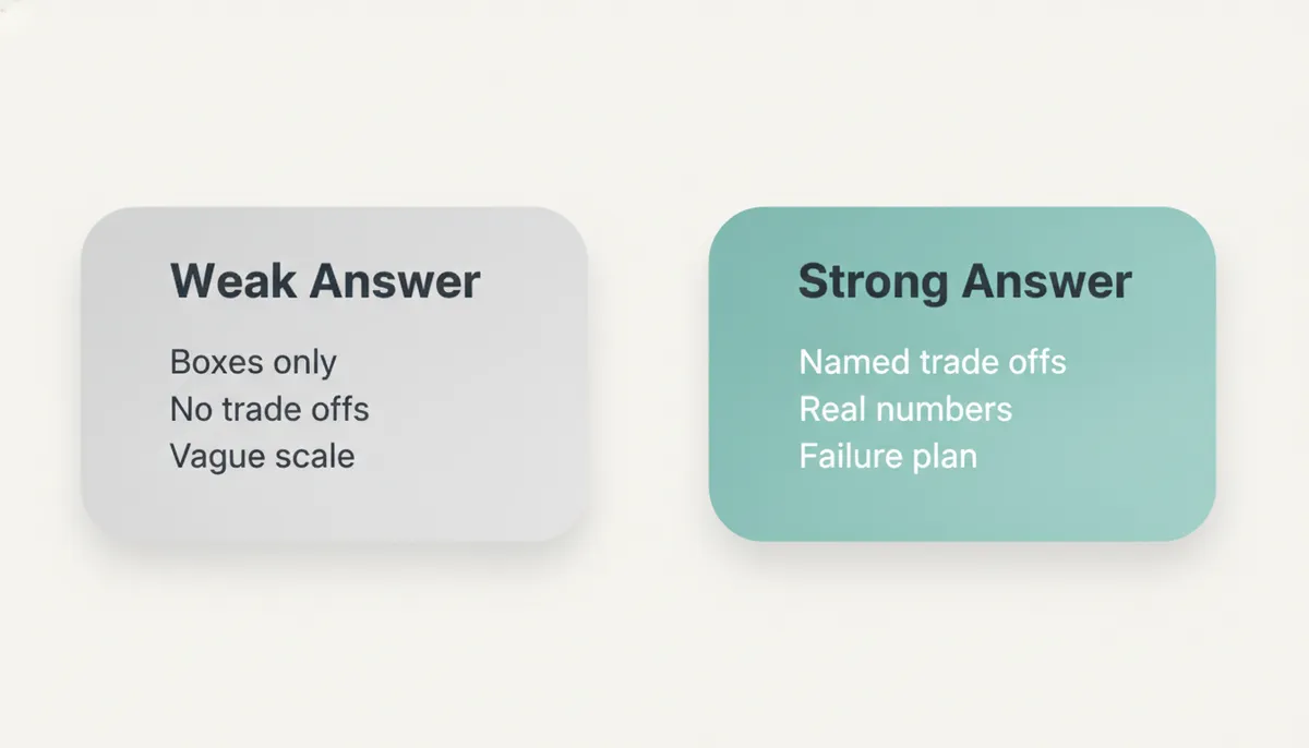 What separates answers
