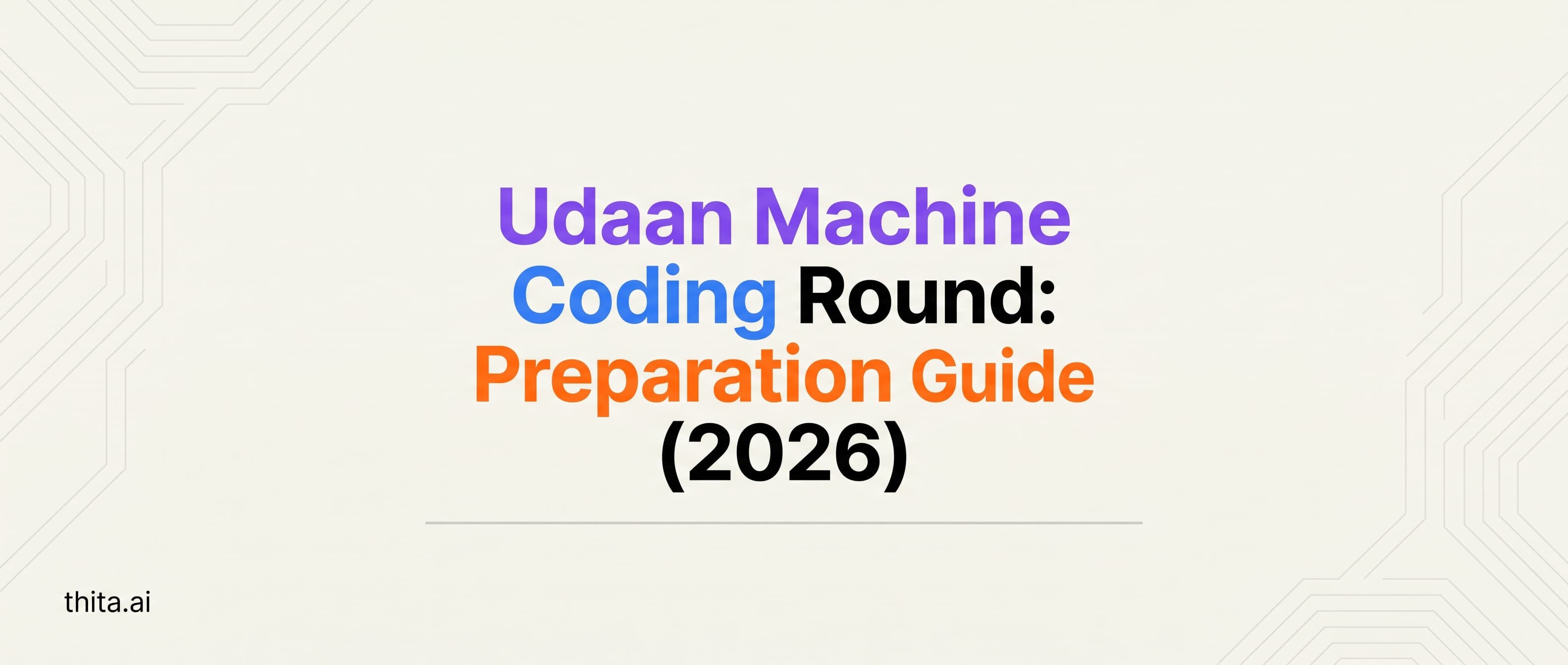 Udaan Machine Coding Round: Preparation Guide (2026)