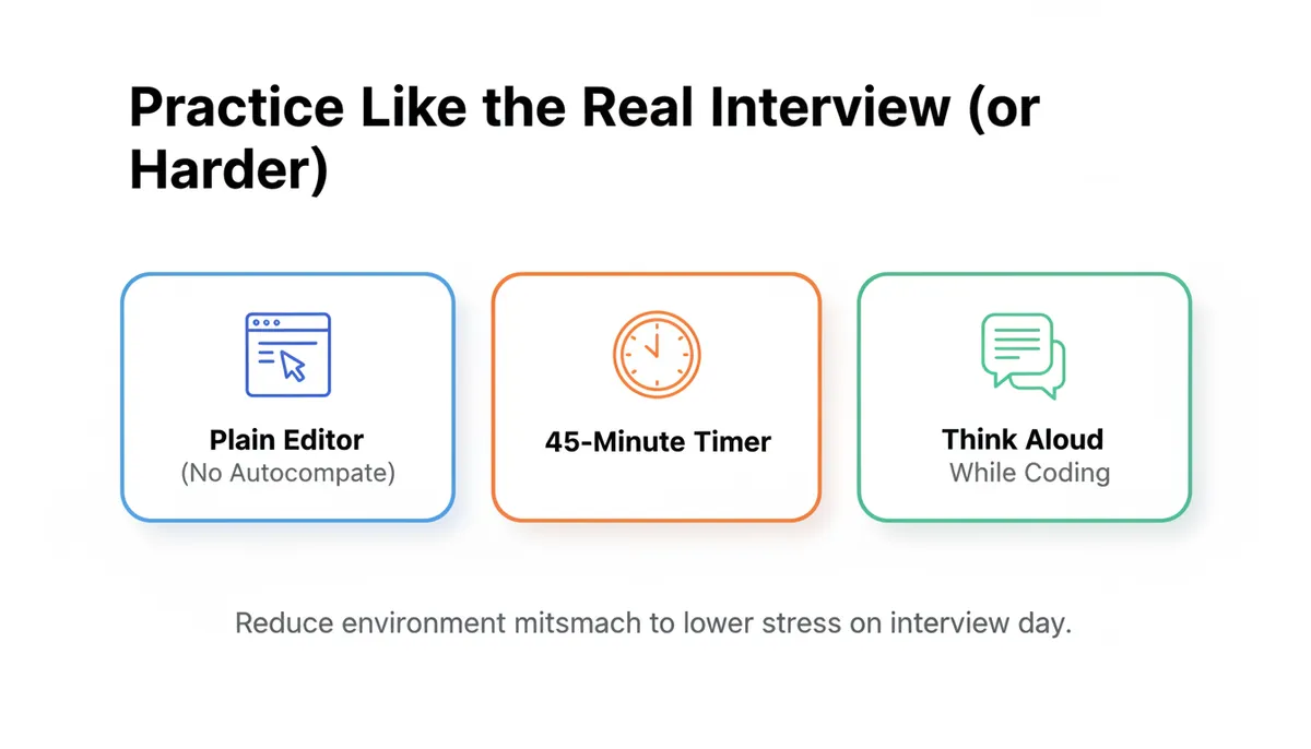 Interview-Style Practice Environment