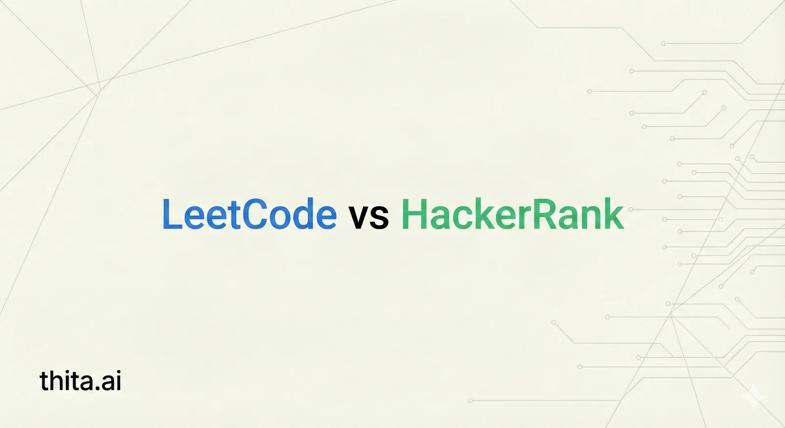 LeetCode vs HackerRank for Interview Prep: Which Platform Matches Real Interviews?