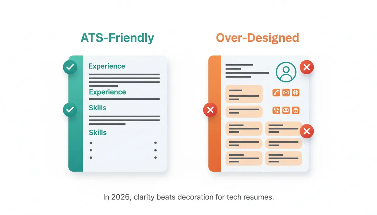 ATS-Friendly vs Over-Designed Resume