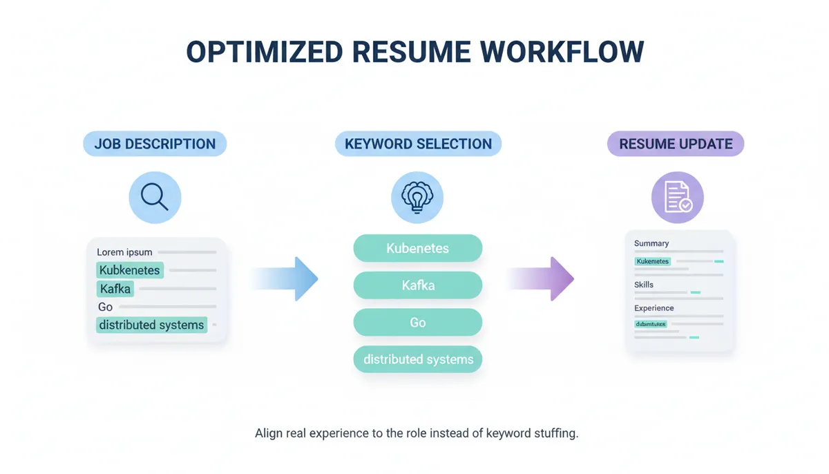 Mapping Job Description to Resume