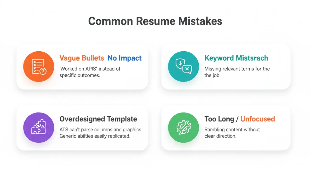 Common Tech Resume Mistakes
