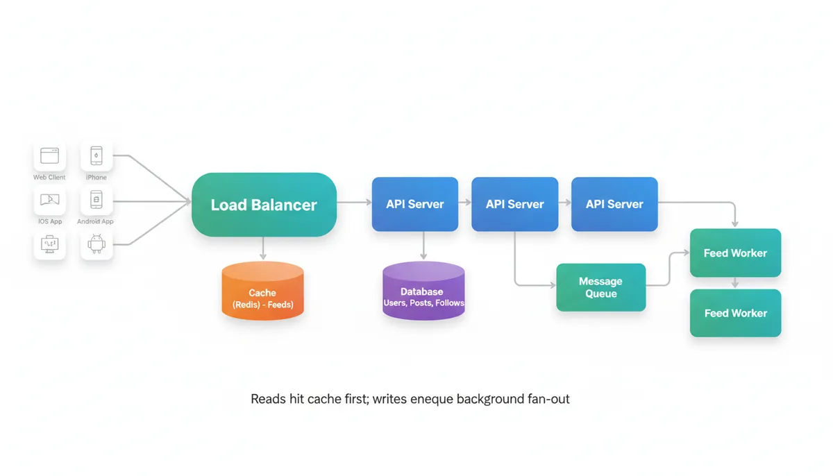Beginner-Friendly Web System Architecture