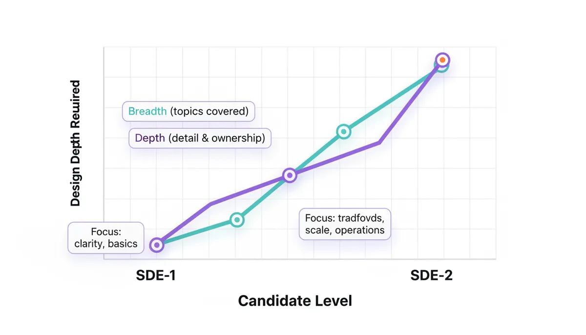 Depth of System Design by Level