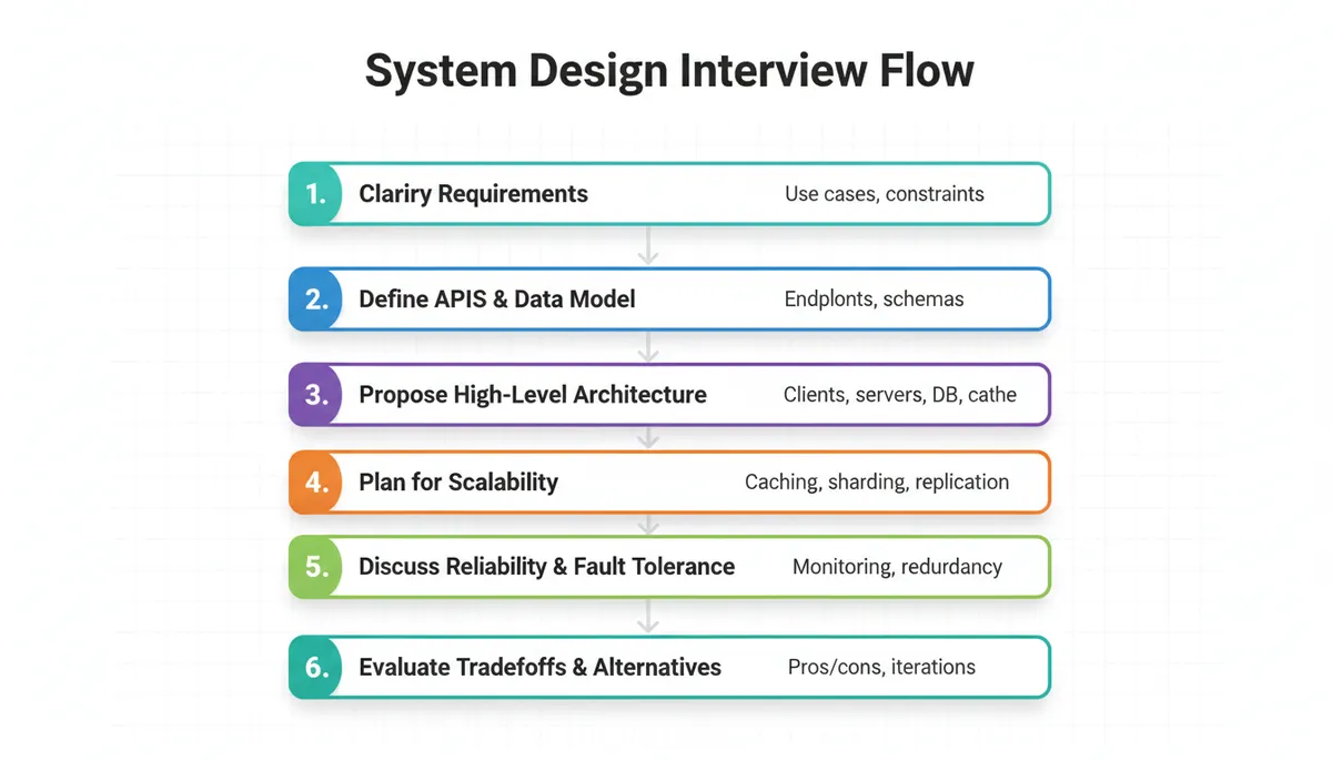 System Design Interview Flow for Beginners