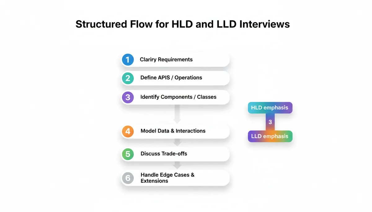 System Design Interview Flow