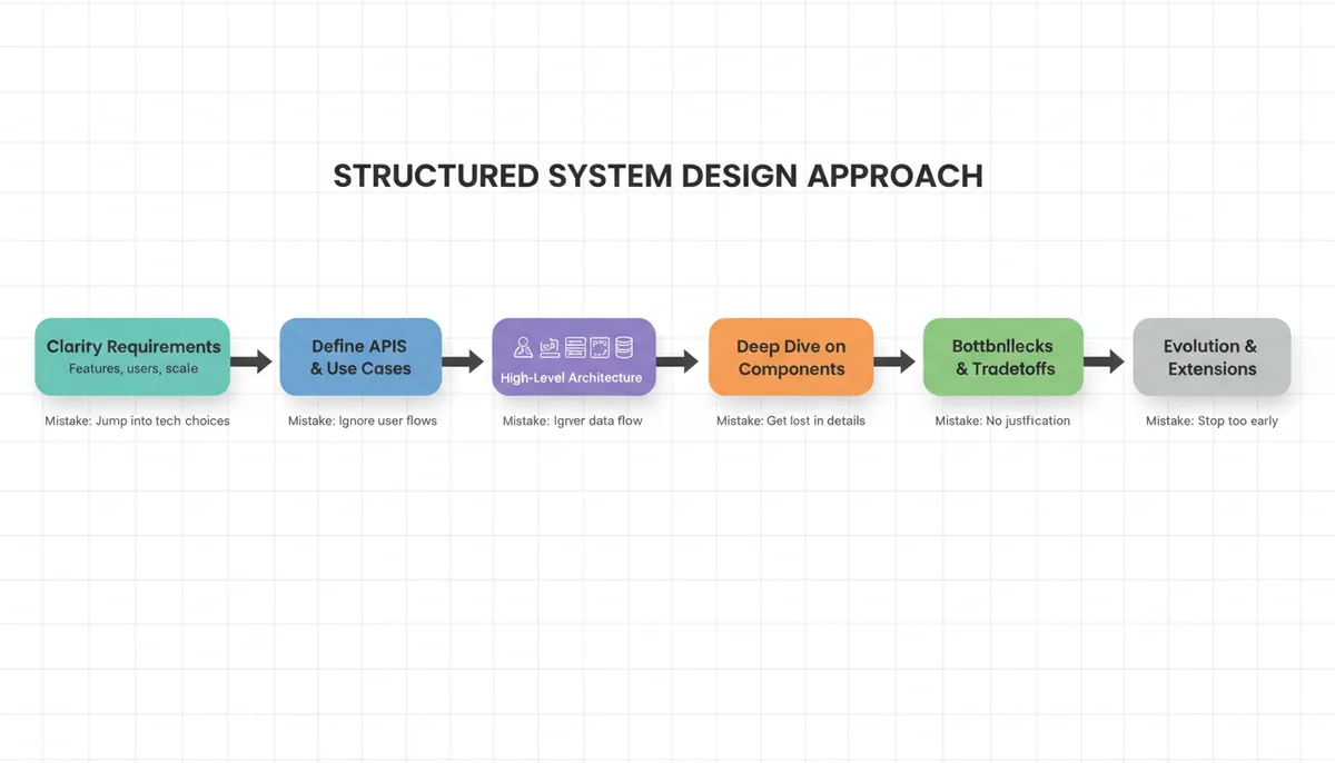System Design Interview Flow